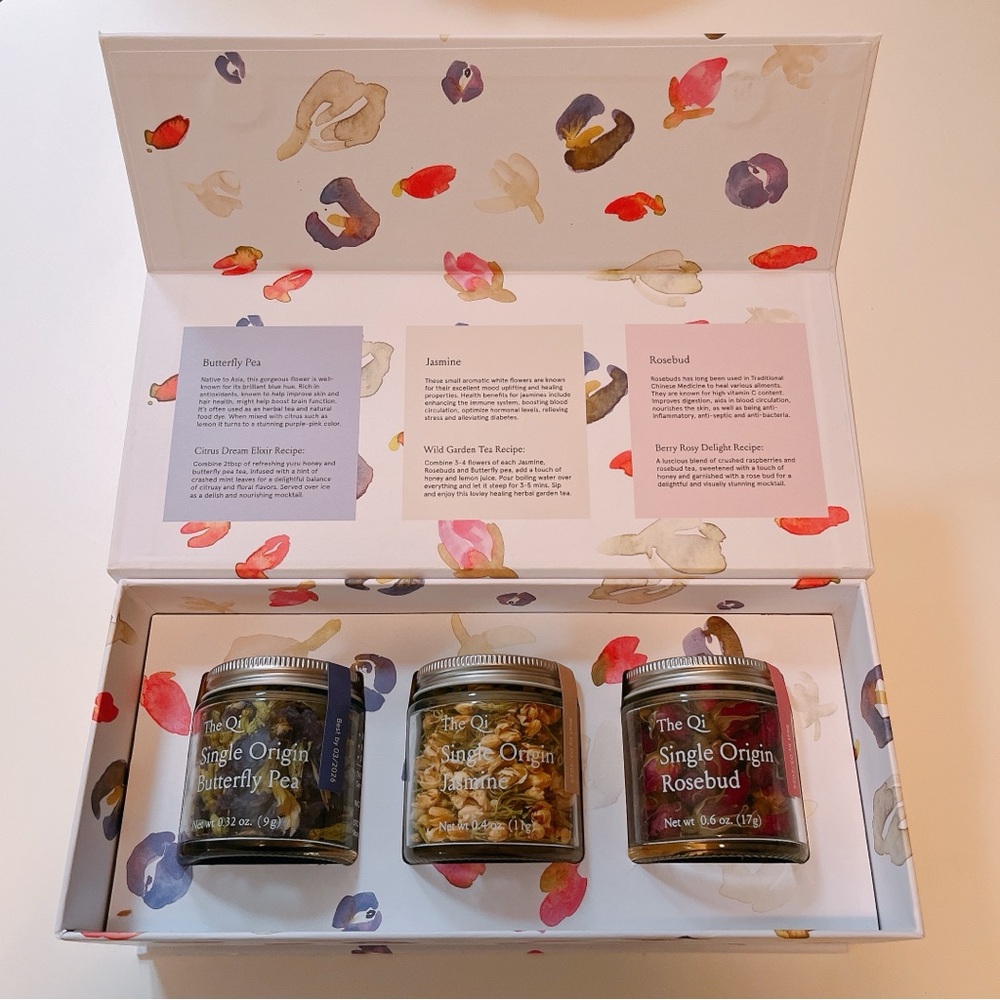 Dried Flower Tea - TRIO PETITE FLOWERS SET